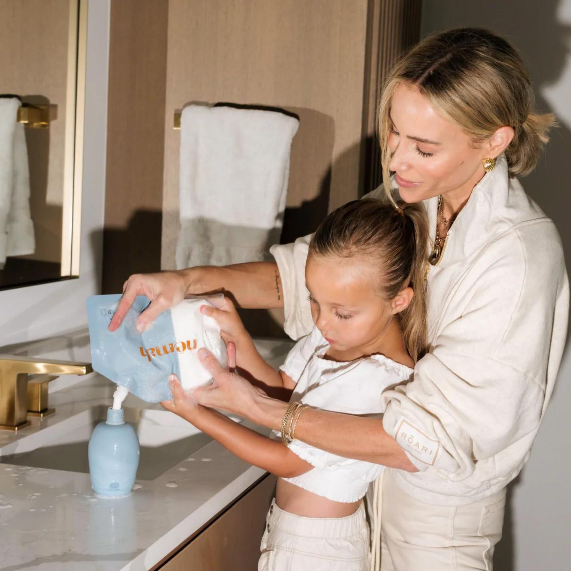 Nemah baby lotion fast absorption leaves skin soft without greasiness.