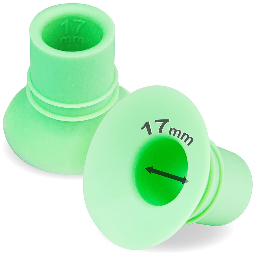 Nenesupply 17mm flange insert fits Elvie, improving smaller-nipple comfort.
