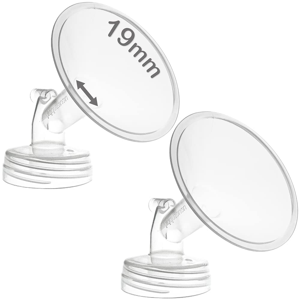 Nenesupply 19mm flange demonstrates Spectra-compatible fit for comfortable pumping.