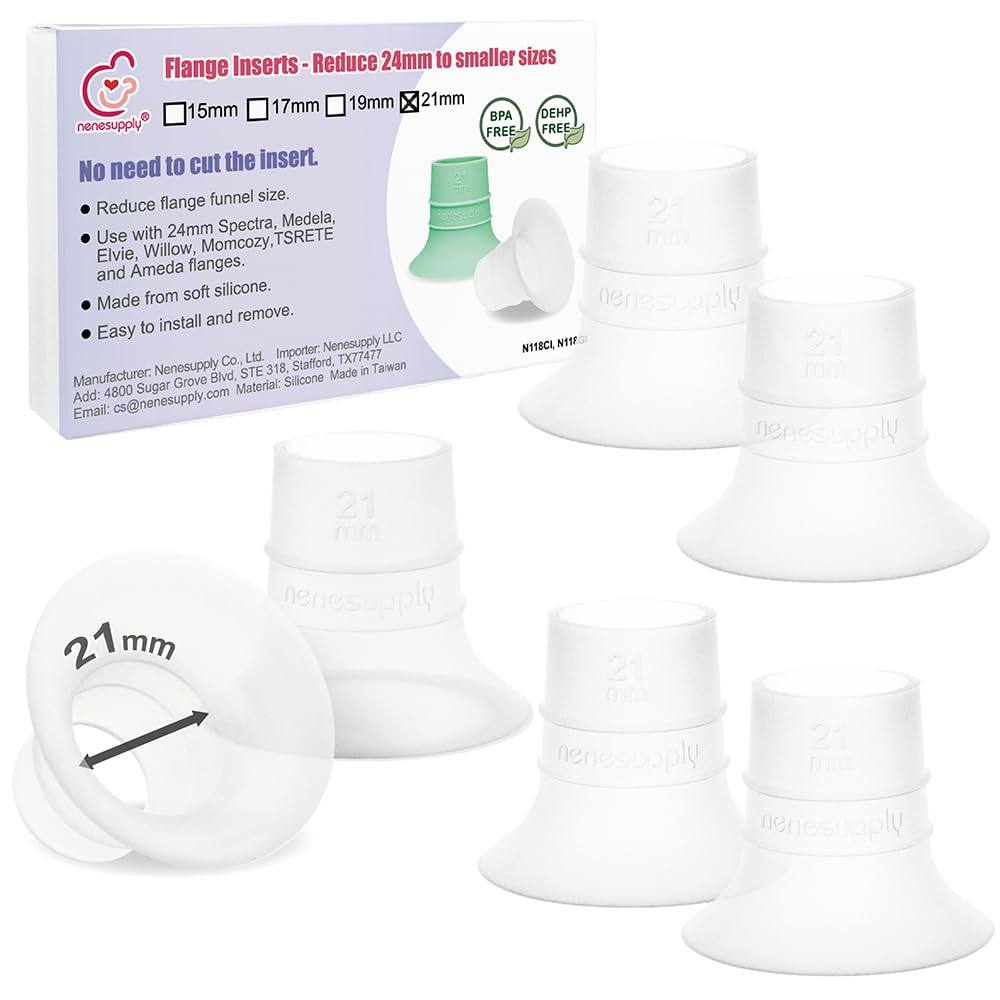 Nenesupply 21mm flange inserts pack assembly aids flexible sizing across brands