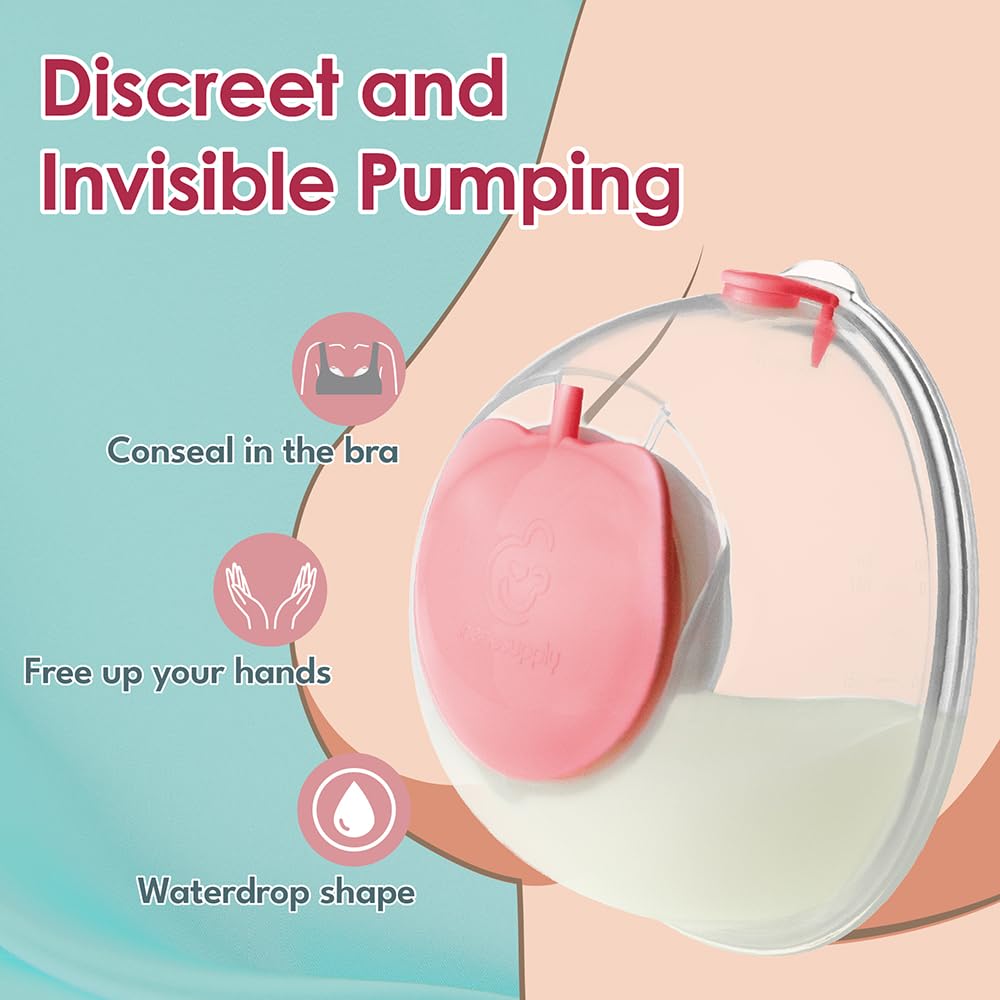 Nenesupply 24mm silicone flange close-up highlights soft, skin-friendly silicone.