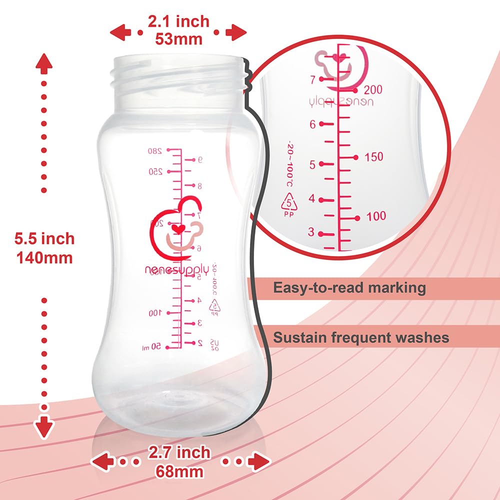NENESUPPLY ergonomic bottle shape provides a comfortable grip during use.