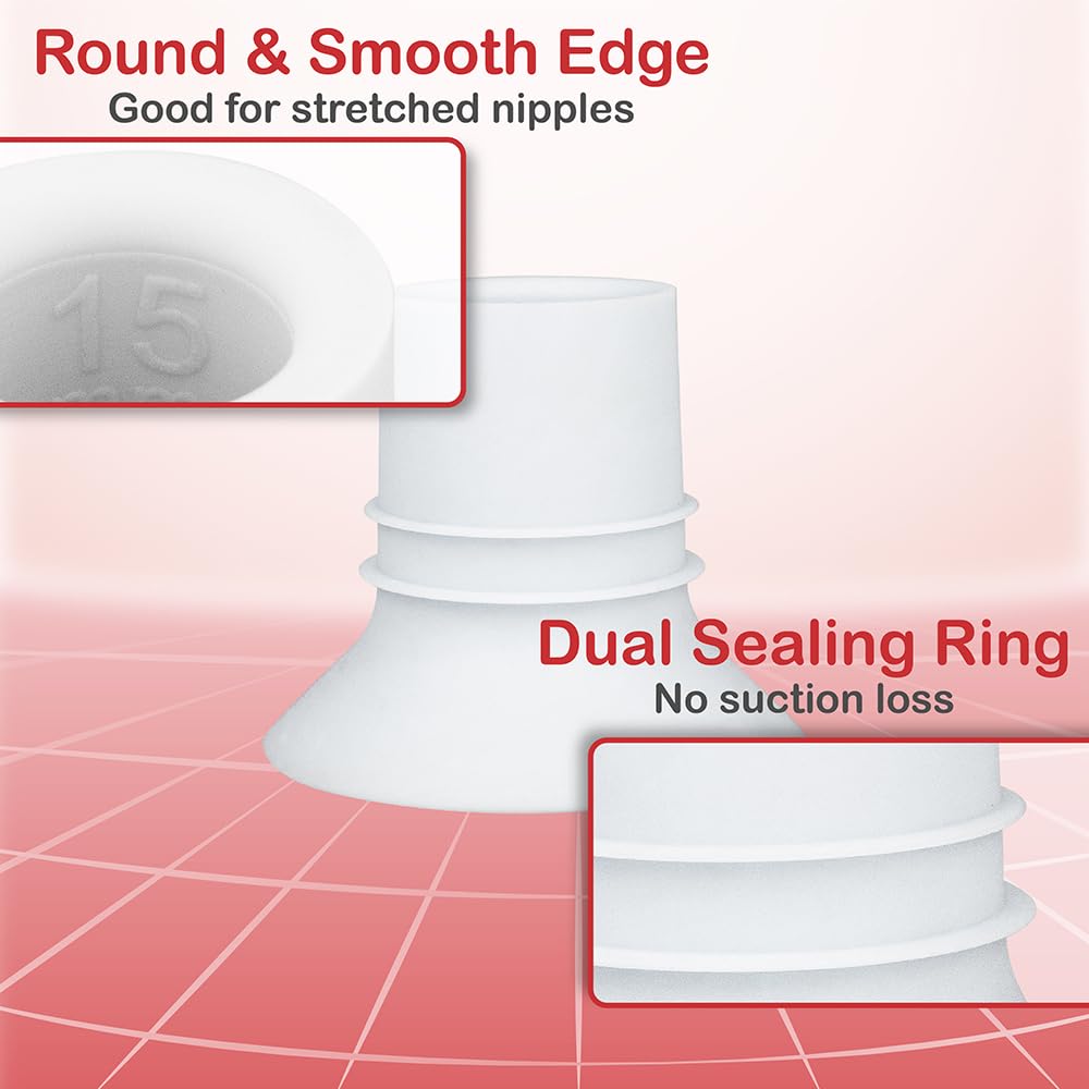 Nenesupply BPA-free 15mm flange insert uses safe materials with reliable fit
