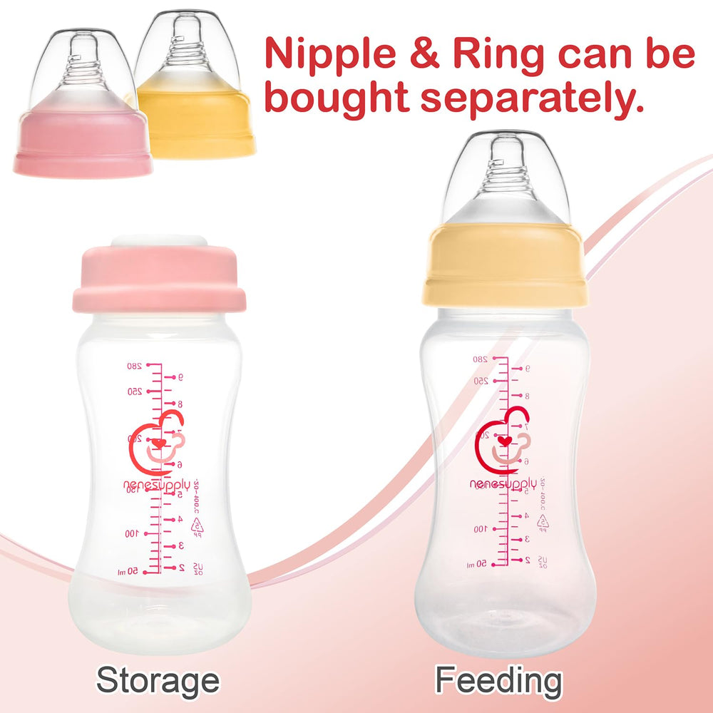 NENESUPPLY BPA-free materials ensure safe contact with milk.