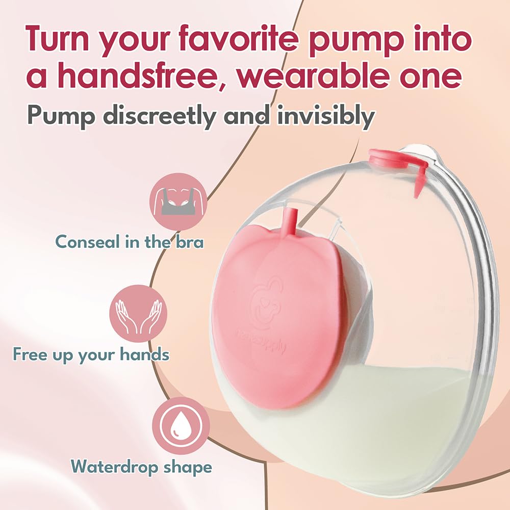 Cara Cups with Spectra 9 Plus support hands-free pumping on the go.