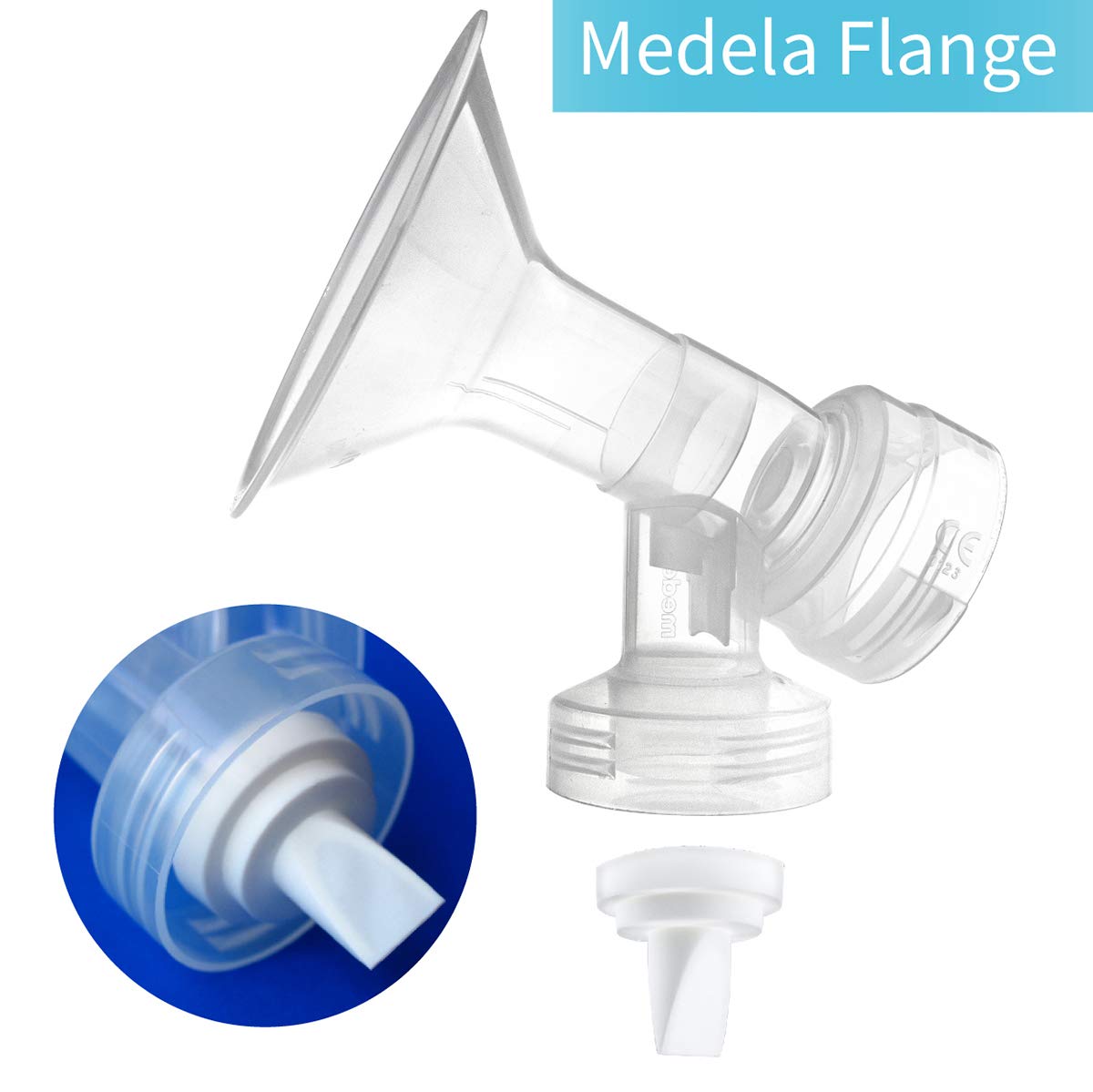 Nenesupply duckbill valve replacement close-up showing one-piece valve-membrane replacement.