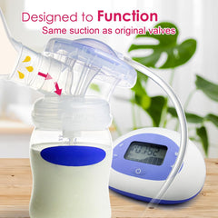 NENESUPPLY duckbill valves compare with original parts offering similar suction