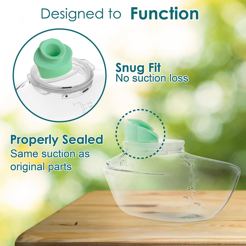 Easy-install valve in use with Elvie spout for smooth setup