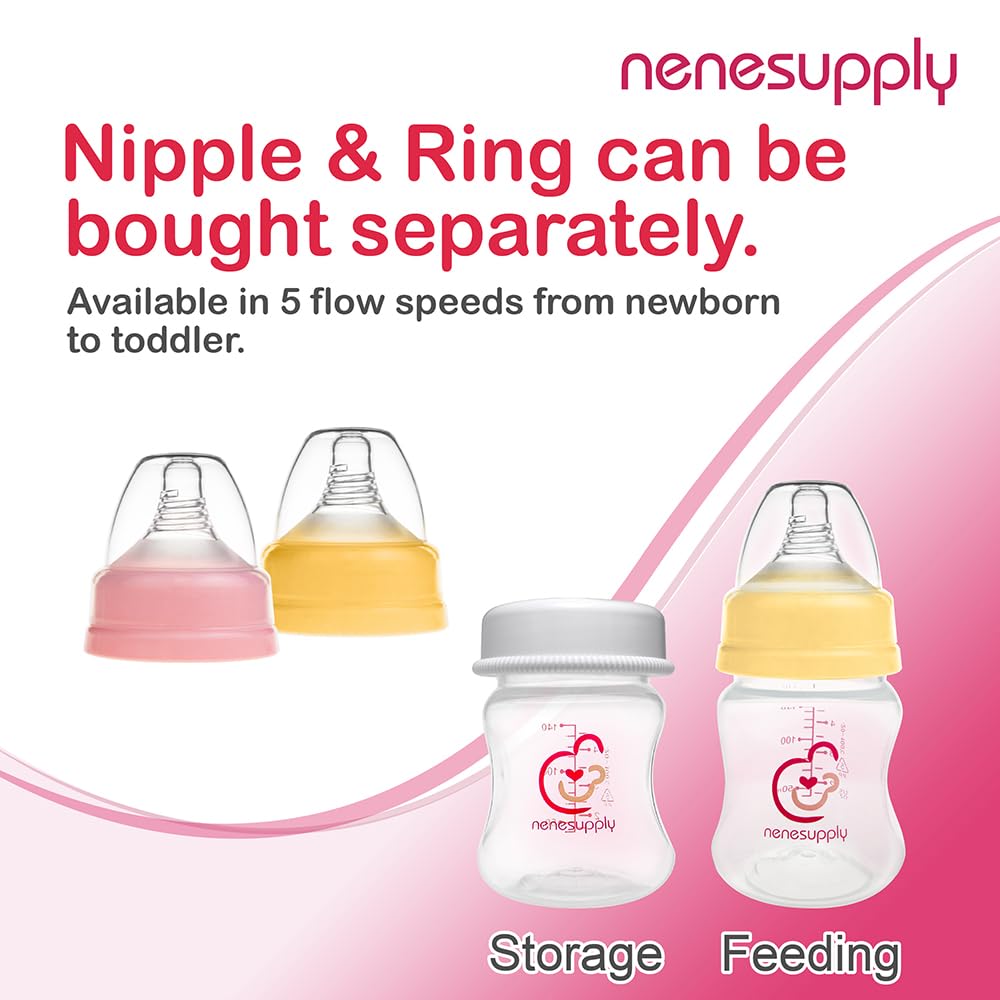 NENESUPPLY EU-regulated, lab-tested safety for milk storage bottles