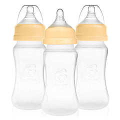 NENESUPPLY NaturalFit 8oz bottle body shown for easy filling and ergonomic grip.