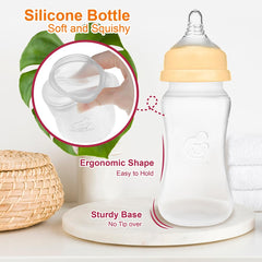 NENESUPPLY Level 2 nipple close-up—breast-like latch supports natural feeding.