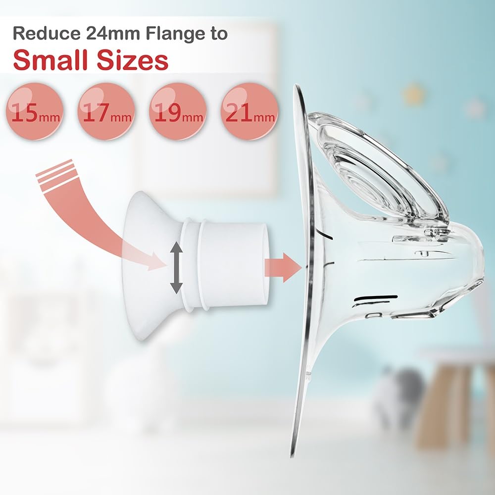 Nenesupply soft silicone 15mm flange insert offers gentle, comfortable pumping