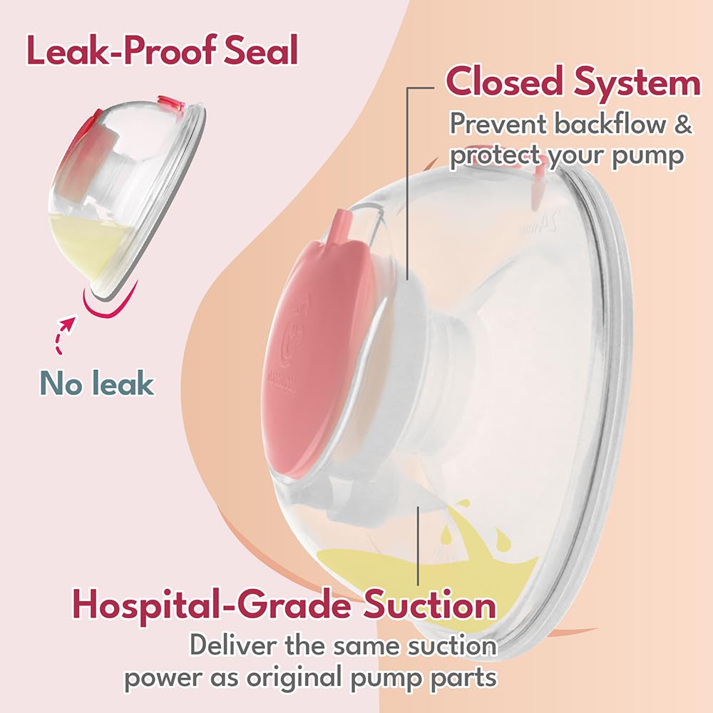 Nenesupply transparent milk cup with pour spout for spill-free transfers.