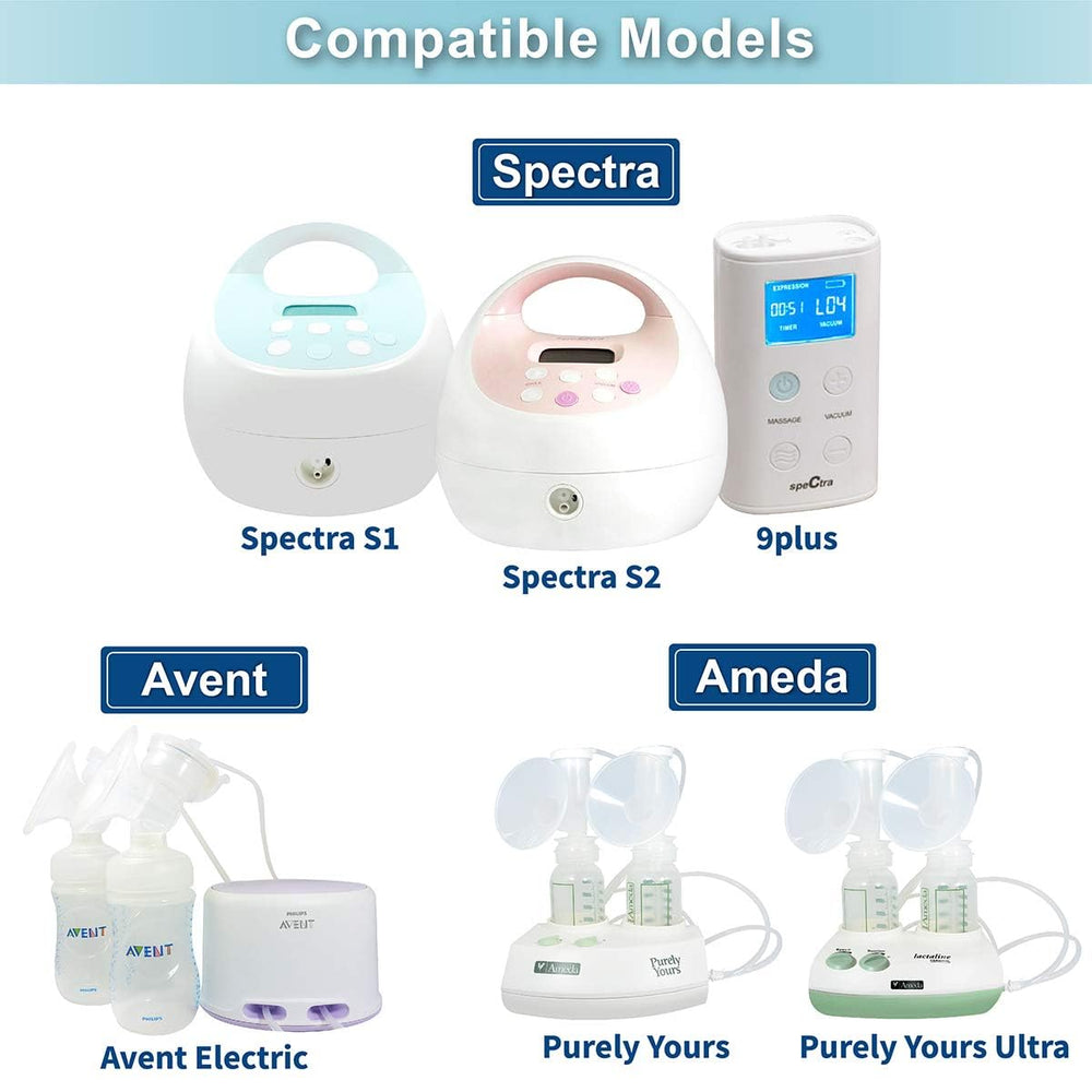 Nenesupply tubing attached to pump during setup for easy pumping.