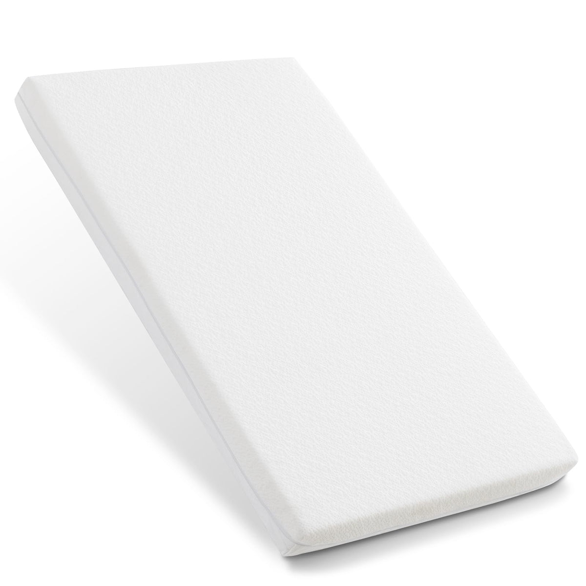 NeoBorn Pack and Play Mattress dual-sided foam supports babies during growth