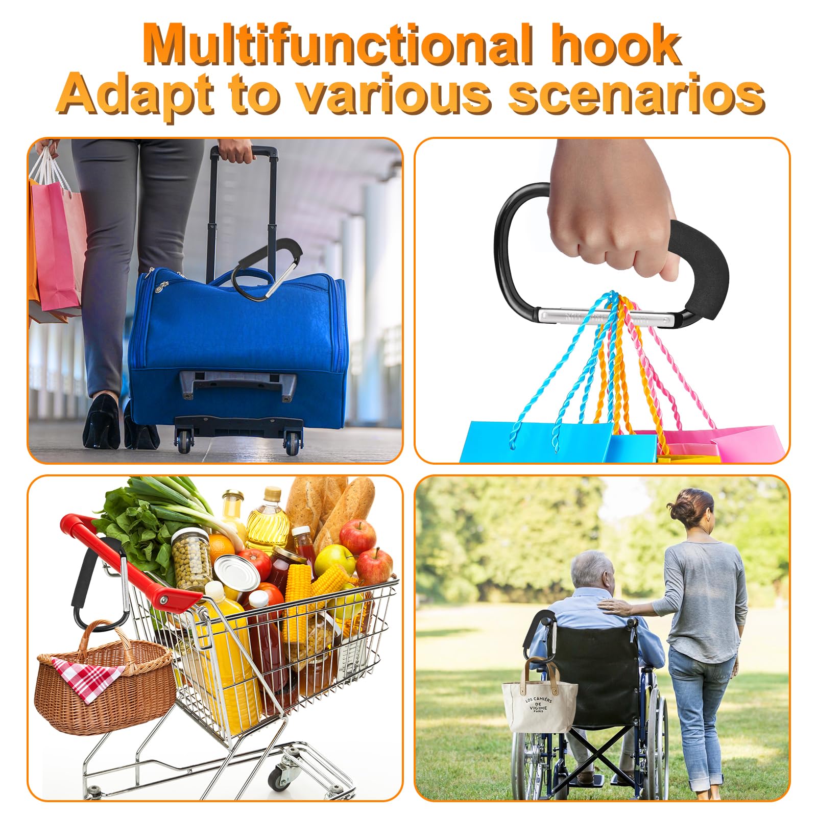 NEOACT practical-setup shows convenient bag-carrying solution.