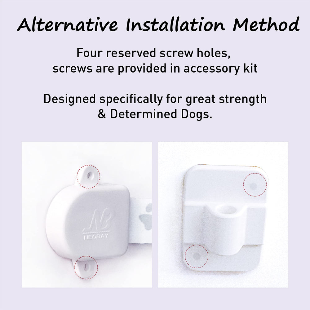 Neobay magnetic base shown detaching for neat storage.