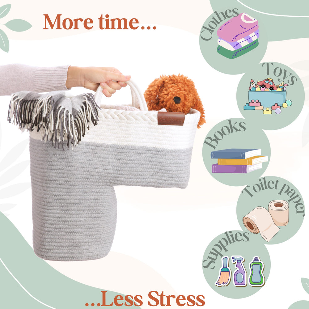 NEObirdie stair basket is durable and washable for regular home use.