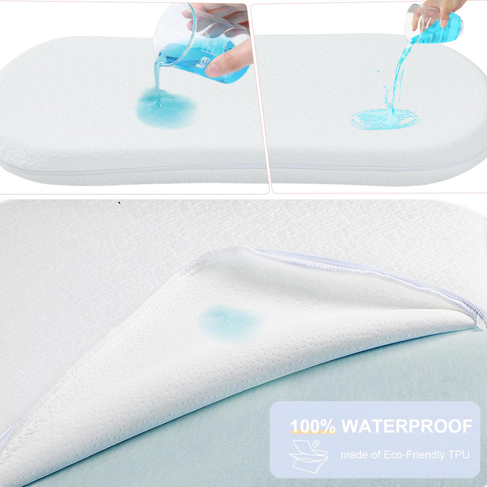 NeoBorn dual-sided firmness supports growing babies for flexible sleeping stages