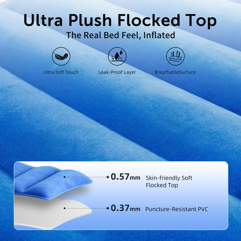 Neoflavie inflatable pillow chest-support offers chest comfort during side-sleep and reading.