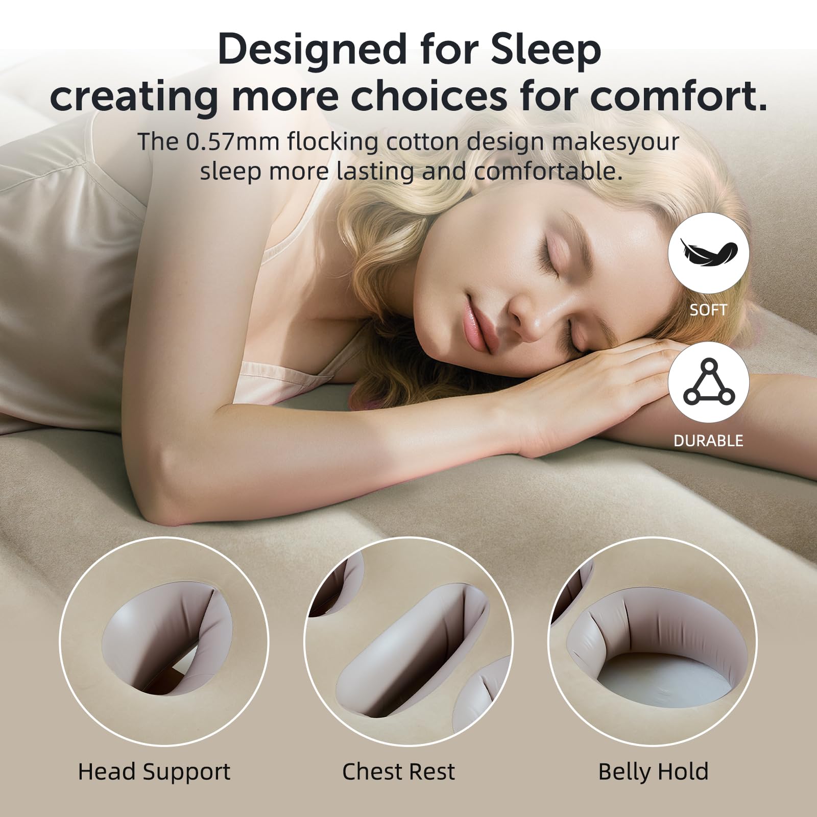 Neoflavie portable triple-hole design folds compactly for travel and storage