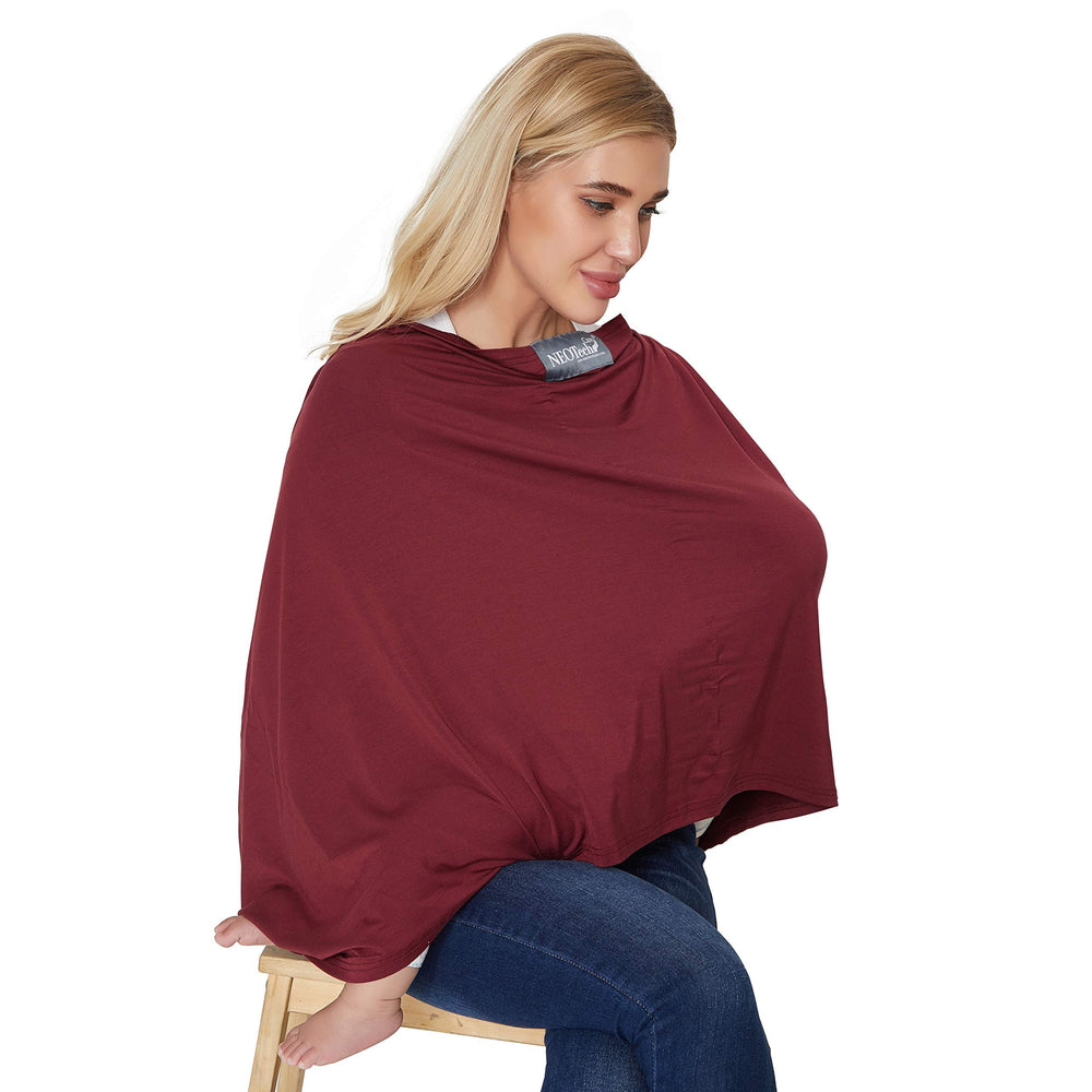 NeoTech Care extra-wide nursing cover emphasizes privacy while feeding.