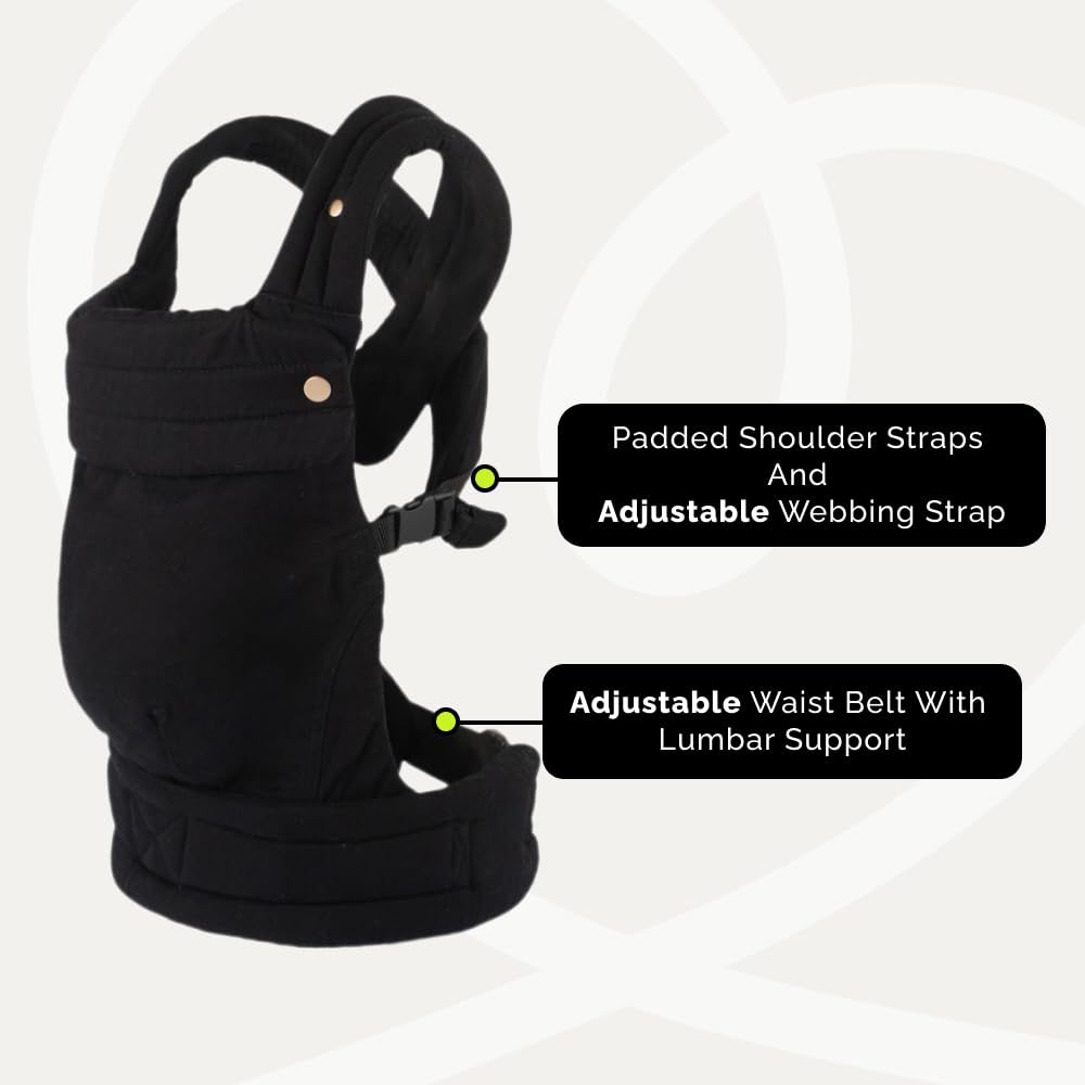 Nest Blanche travel-ready carrier simplifies outings with a curious toddler
