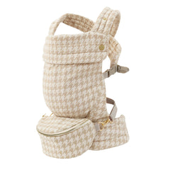 Nest Blanche ergonomic baby carrier front view for comfortable newborn-to-toddler wearing