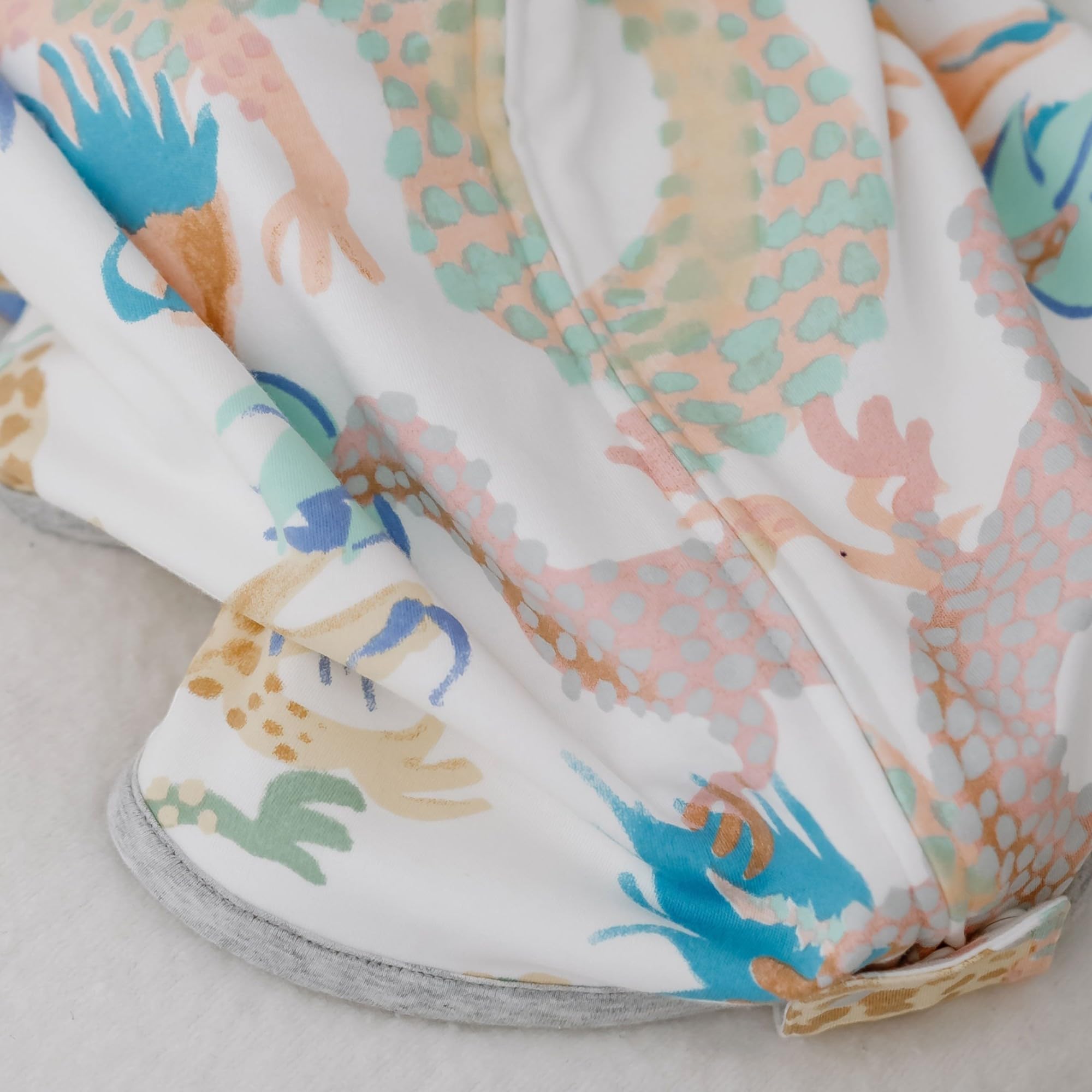Nest Designs Swaddle Sleep Bag Dragon Dance bamboo jersey softness enhances daytime naps