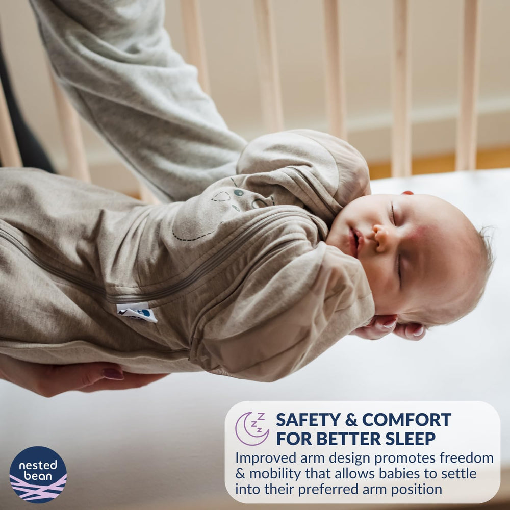 Nested Bean Air quick-dry mesh lining enhances thumb-sucking comfort and breathability