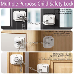 NestGuard 360-degree base rotation enables flexible positioning on doors.