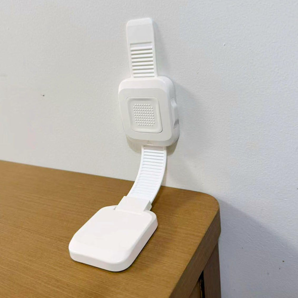 NestGuard adjustable-length anti-tip anchors customize fit for many furniture types.