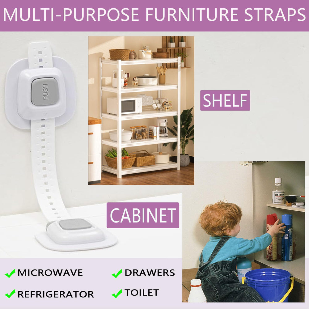 NestGuard anti-tip system protects kids and pets in the living space