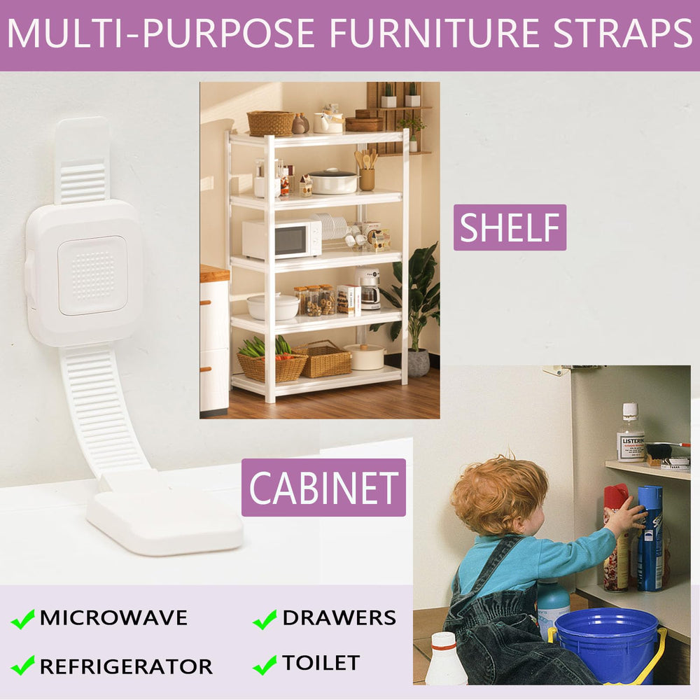 NestGuard appliance anchor stabilizes washers and other appliances.
