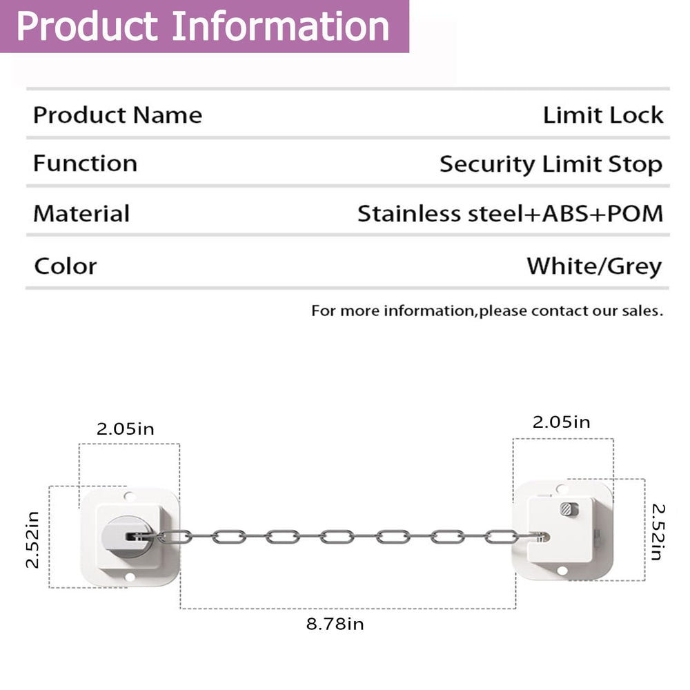 NestGuard renter-friendly no-drill installation on a pantry door.