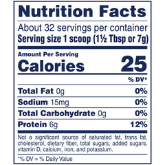 Nestlé Nutritional Beneprotein unflavored powder being poured into foods for easy protein enrichment.