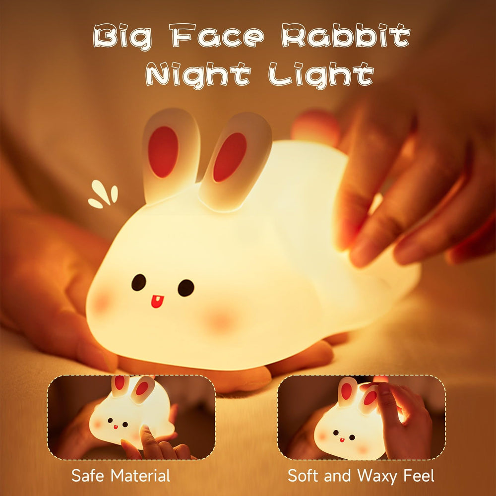 NesveCit Easter decor bunny light brightens nurseries and playspaces