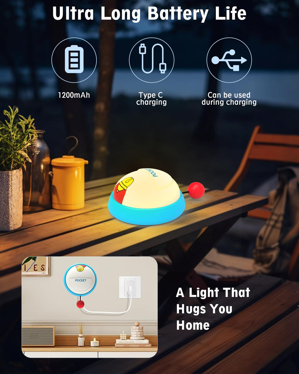 NesveCit no-drill wall light sticks securely with adhesive hooks for flexible placement