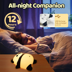 NesveCit Panda Night Light brightness-levels provide gentle or bright options.