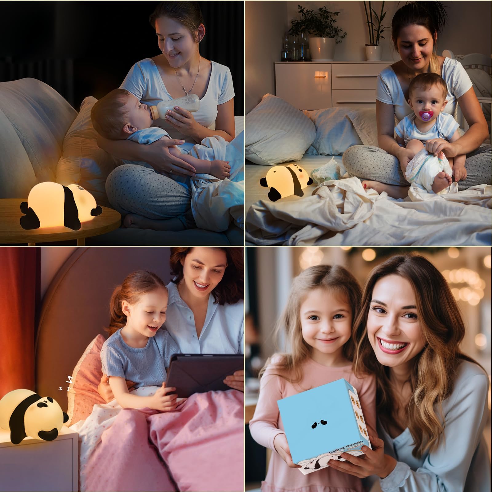 NesveCit Panda Night Light arrives with box and lifetime warranty.