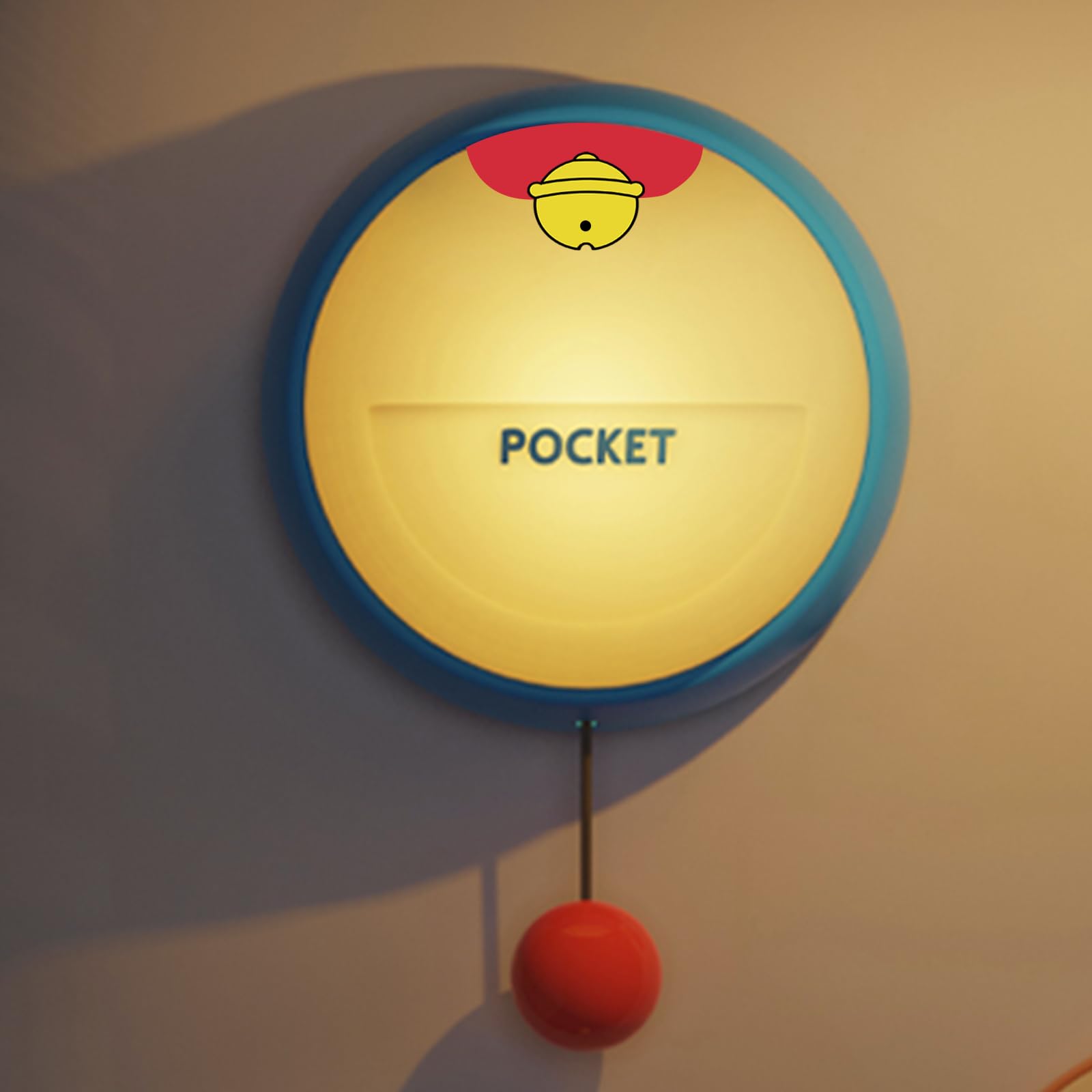 NesveCit wall night light in a kid's room providing soft ambient glow for bedtime reading
