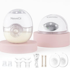 NesveCit wearable breast pump in-bra design for discreet, hands-free pumping