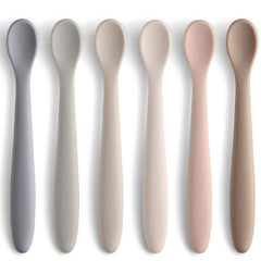 NETANY silicone spoons with soft tip gently protect gums during early feeding