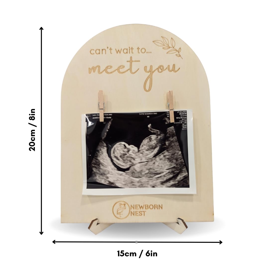 Newborn Nest plywood construction emphasizes durable, long lasting keepsake for growing family memories.