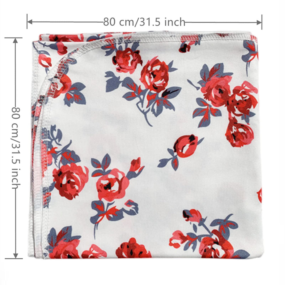 Newborn Swaddle Blanket zero-to-three-months fit demonstrated by generous size.