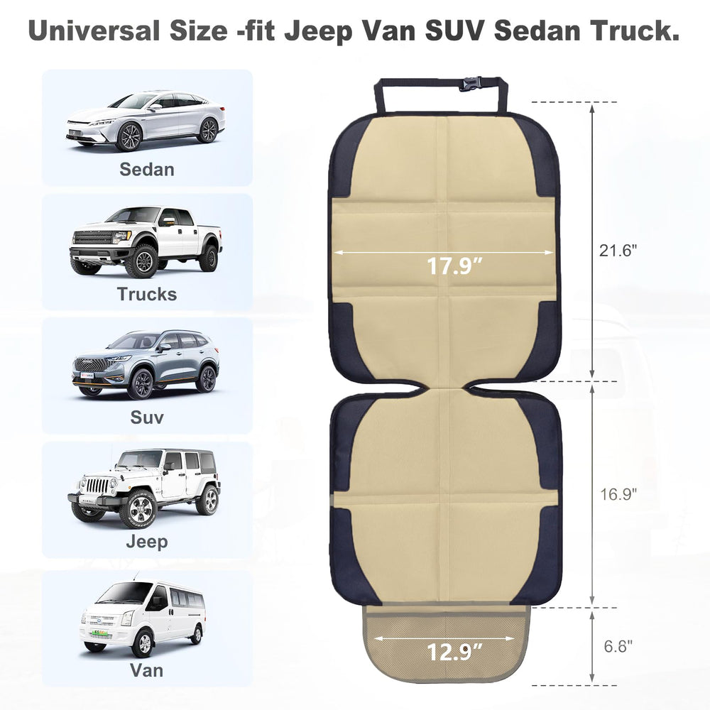 NEWFOM 600D waterproof material keeps upholstery protected from spills
