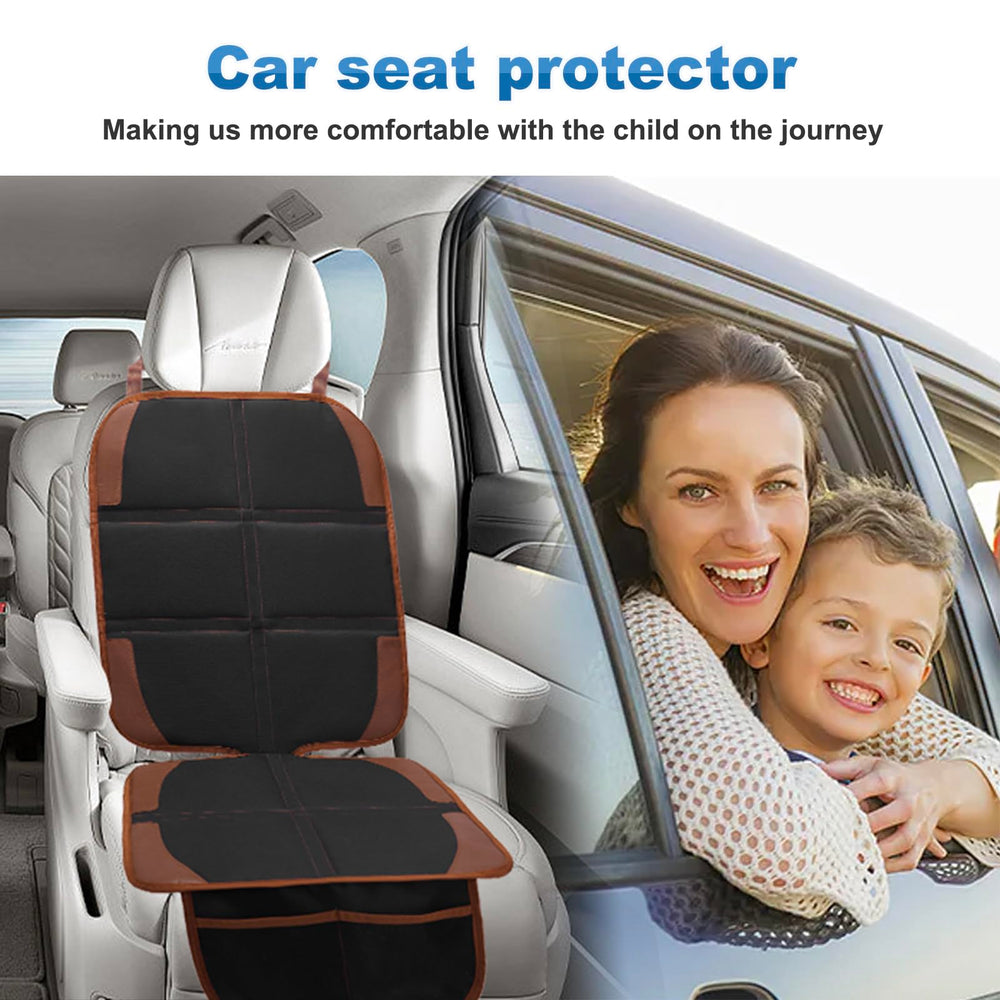 NEWFOM car seat protector size 17.9 x 46.45 inches fits most back seats