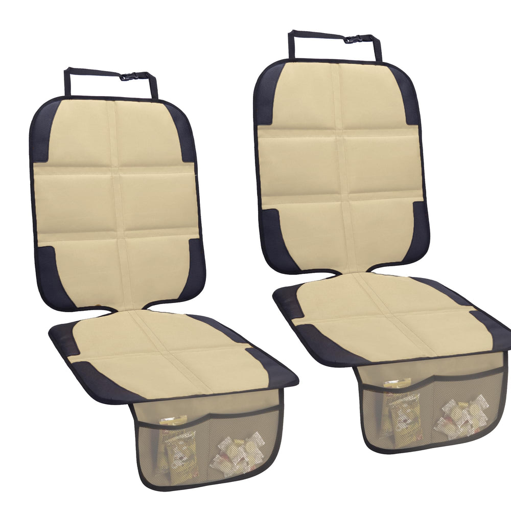 NEWFOM car seat protector dual-pack covers back seat to prevent wear