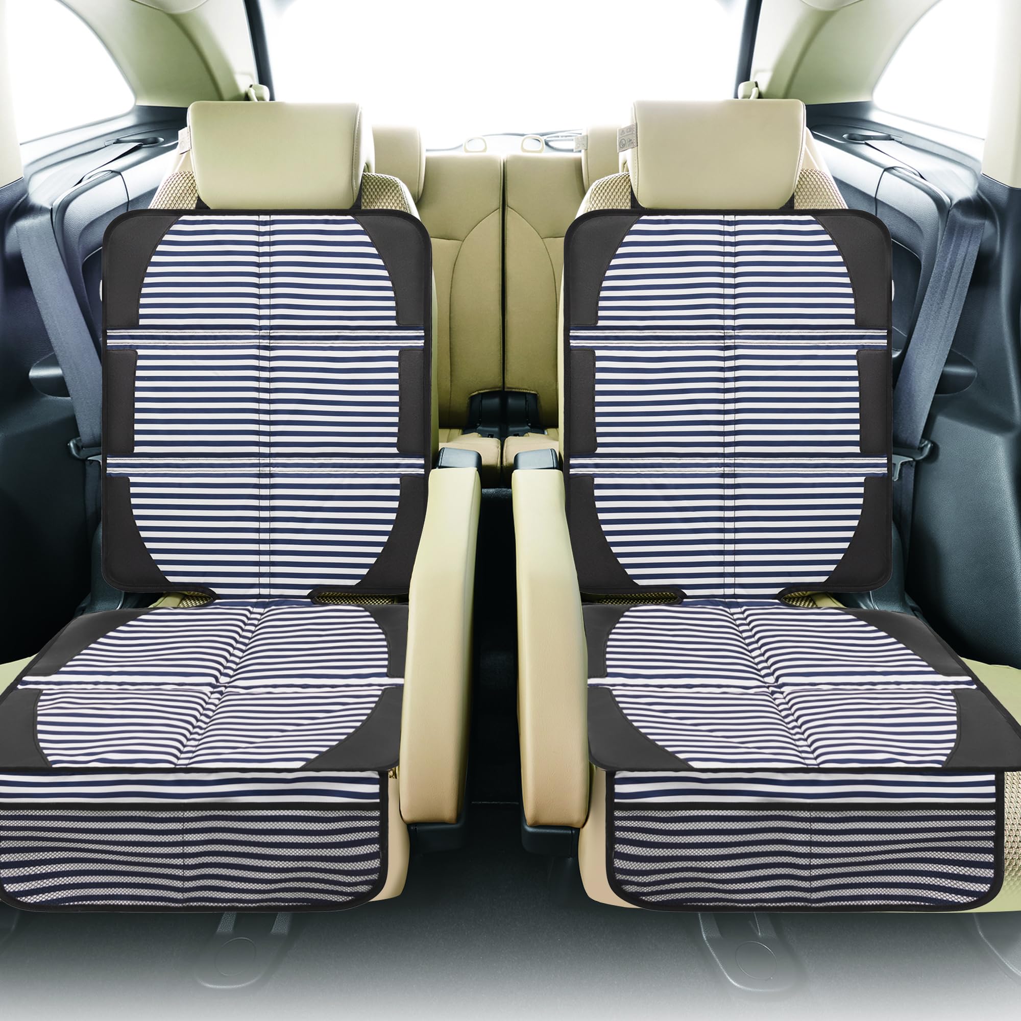 NEWFOM 600D waterproof material protects seats from spills and everyday messes.
