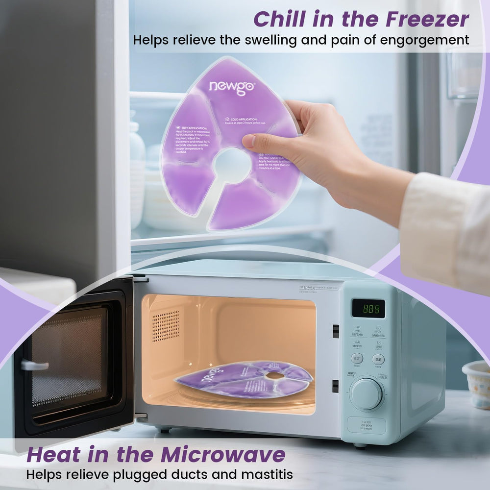 NEWGO two-pack ice and heat therapy packs for daily comfort
